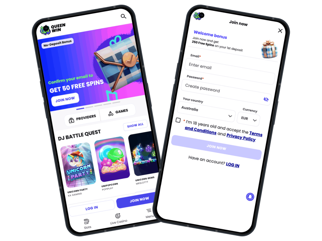 QueenWin Casino App